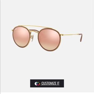 Ray Ban ROUND DOUBLE BRIDGE Sunglasses